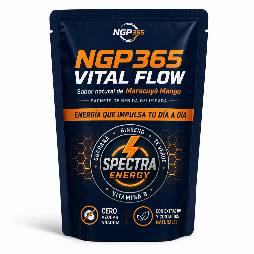 NGP365 VitalFlow bebida gelificada funcional